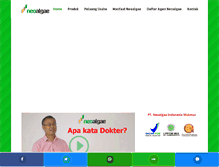 Tablet Screenshot of neoalgae.com